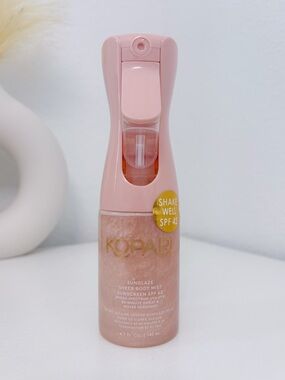 KOPARI Sunglaze Sheer Body Mist Sunscreen SPF 42 (Rose Gold)